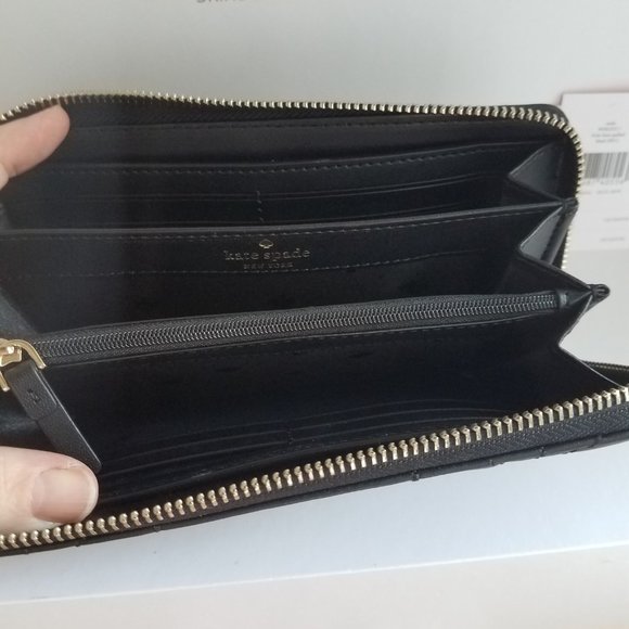 $98 *NEW* Kate Spade Black Briar Lane Quilted - Picture 3 of 11